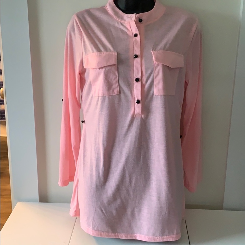 Light pink top